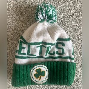 Celtics mitchell and ness beanie